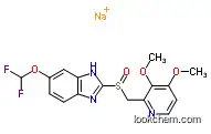 Molecular Structure of 160488-53-9 (6-(Difluoromethoxy)-2-[(S)-[(3,4-dimethoxy-2-pyridinyl)methyl]sulfinyl]-1H-benzimidazole sodium salt)